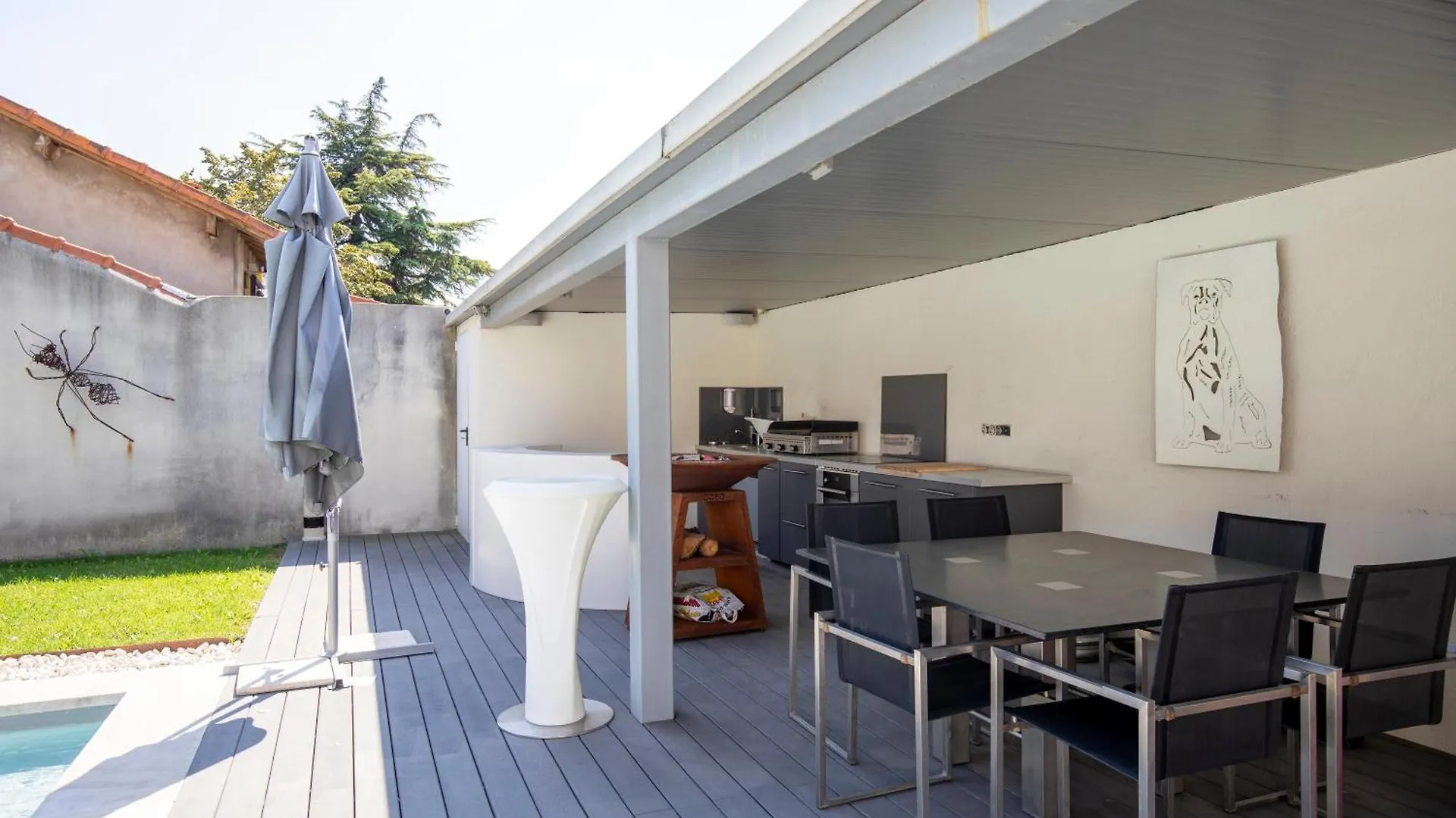 Villa Leonie Piscine Clim 5 Chambres 1 Dortoir 15 Personnes Avignon France
